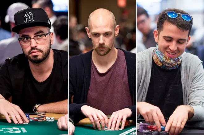 Bryn Kenney (left), Stephen Chidwick (center), Koray Aldemir (right)