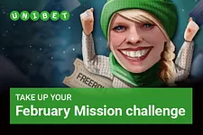 Missões de Fevereiro do Unibet