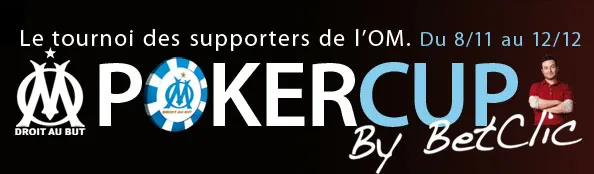 BetClic lance l'OM Poker Team 101