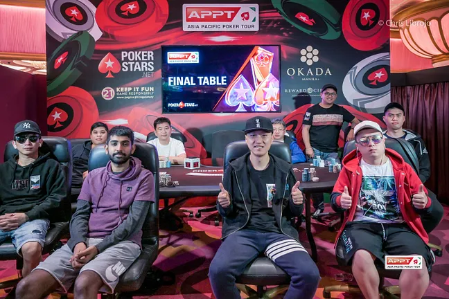 The final table is set for the Super High Roller