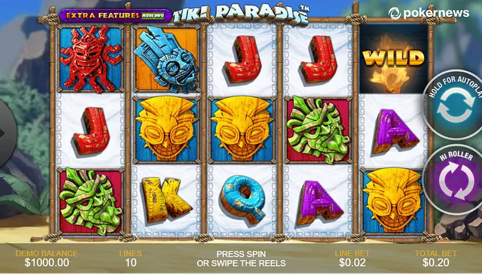 tiki paradise slot