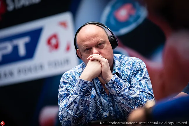 Paul Newey in a previous EPT event