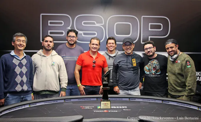 Mesa Final do BSOP São Paulo 2019