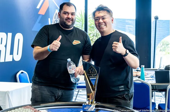 Yiannis Liperis et Sim Kok Wai