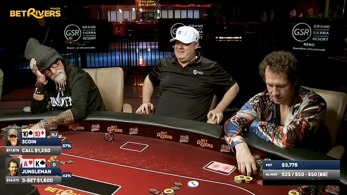 Dan "Jungleman" Cates Gets Slaughtered in Hellmuth's Home Game 101