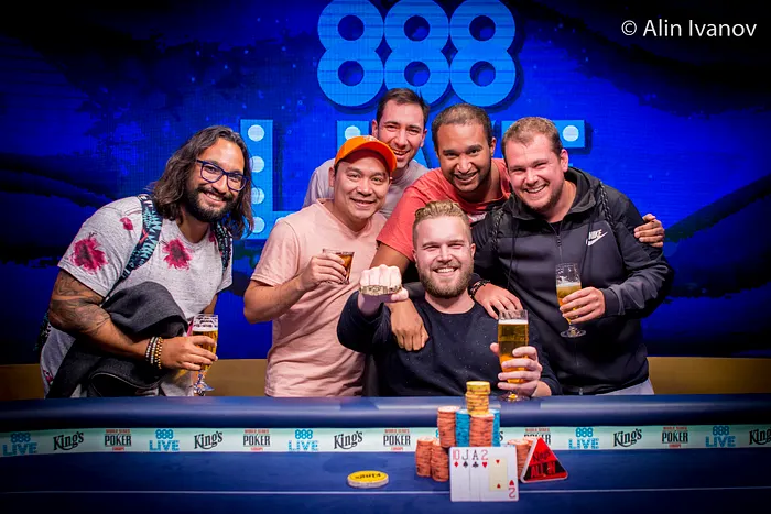 Andreas Klatt, WSOPE  Event #2: €550 Pot-Limit Omaha Champion