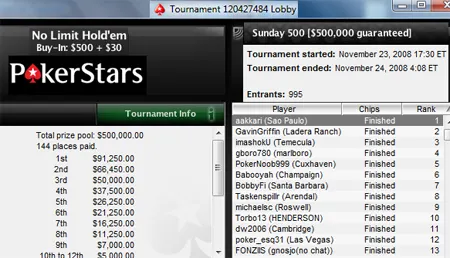 Akkari Ganha 0.000 Grt da Poker Stars 101
