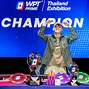 Haoran Sun wins the 2025 WPT Prime Thailand Exhibition Championship