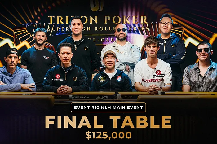 Mesa final Triton Poker Series