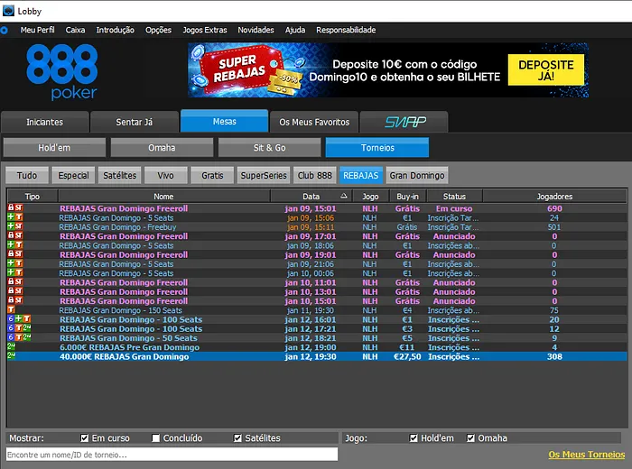 satelites 888poker