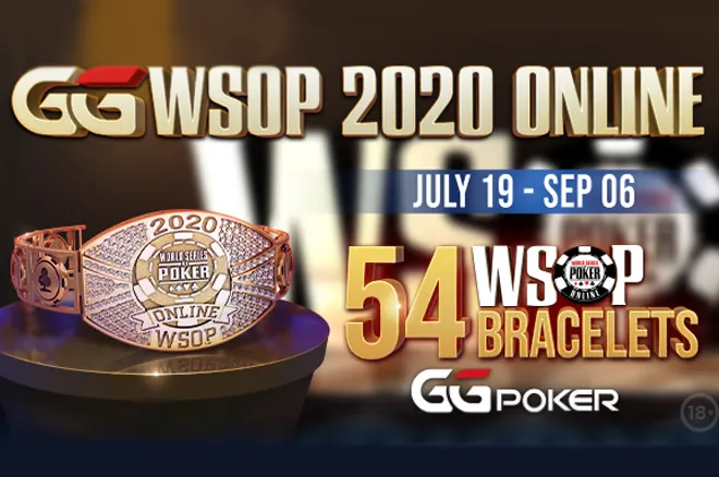 Cronograma WSOP Online 2020 no GGPoker