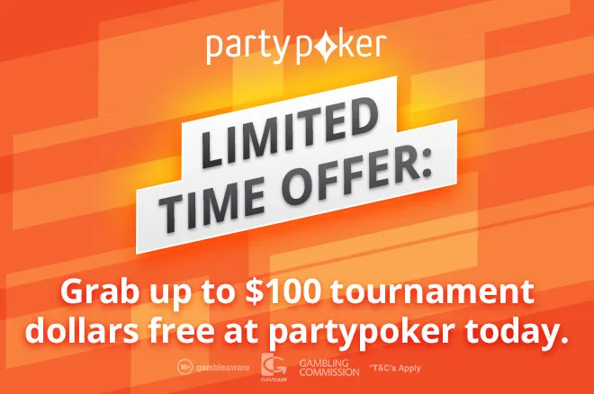 partypoker free tournament dollars
