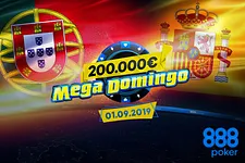 €200K GTD Mega Domingo da 888poker.pt
