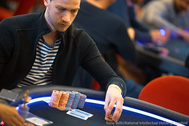 Mark Wiegerinck in the French National Championship High Roller