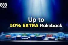 888poker 50% rakeback