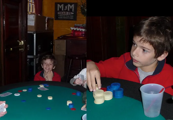 Matthew Beinner begged for a poker party on his 10th birthday.