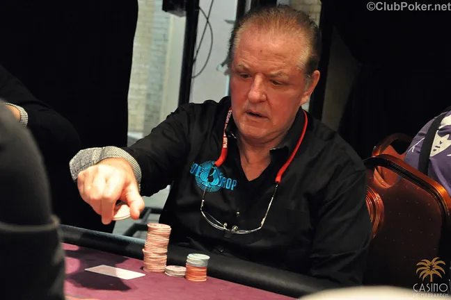 Pierre Neuville in action in the WSOPC High Roller