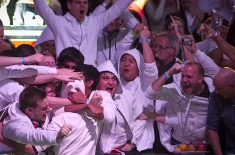 TOP 10 célébration WSOP