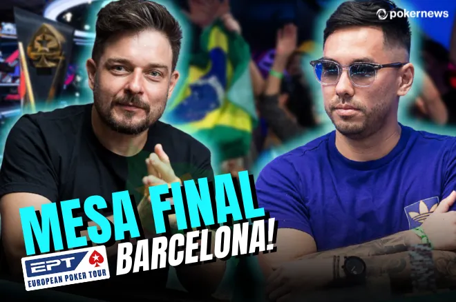 Fabiano Kovalski e Neville Mateus na FT do EPT Barcelona 2022