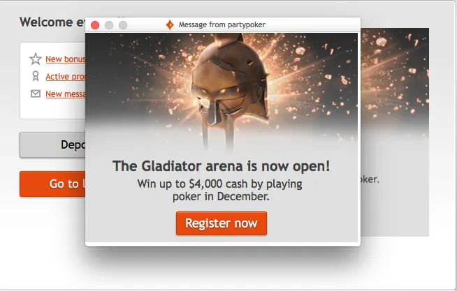The Gladiator Partypoker