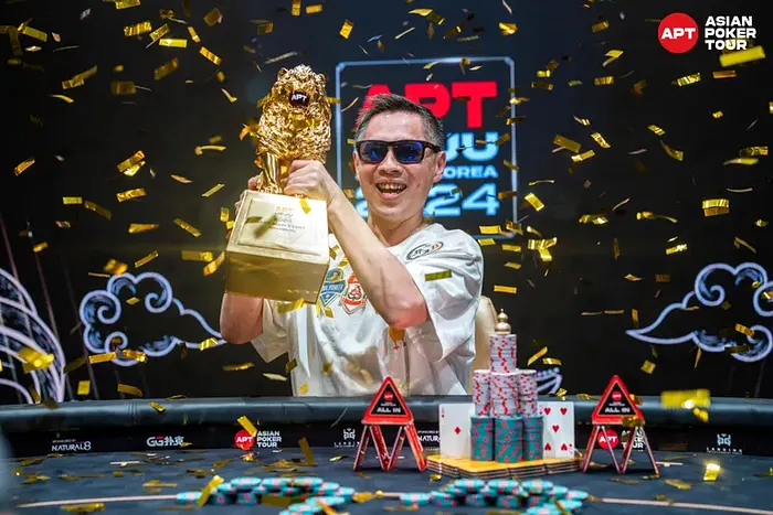 APT Jeju 2024 Main Event champion Xixiang Luo