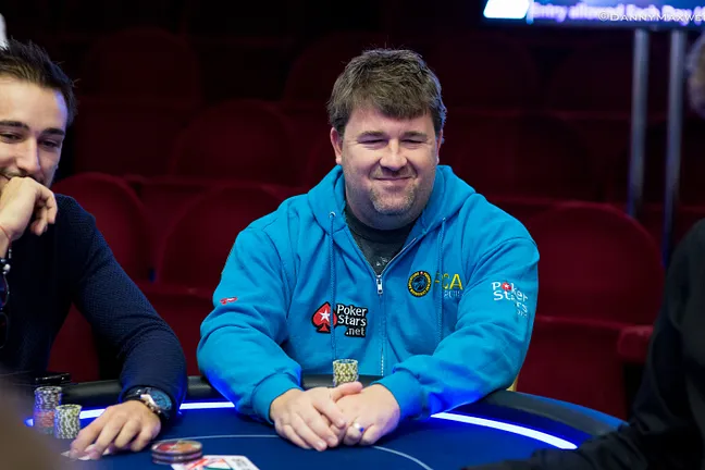Chris Moneymaker brings 188,700 to the table today