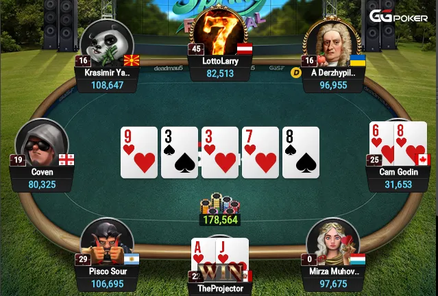 Godin losing the majority of her stack