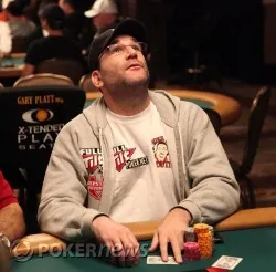 Mike Matusow can't believe his luck.