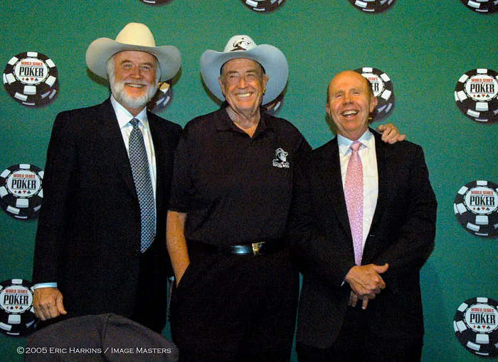 Crandell Addington, Doyle Brunson & Jack Binion