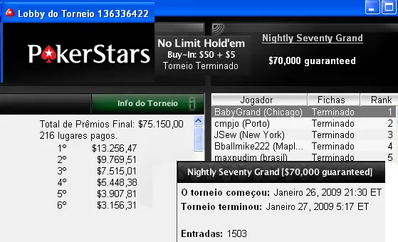 Cantinho Poker em Português 101