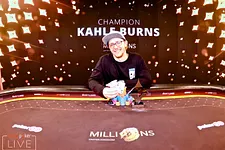 Kahle Burns vence Super High Roller do partypoker MILLIONS UK ($350.000)