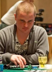 Corwin Cole caught in a brief moment of seriousness