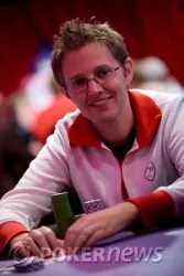 Grundy - not as happy right now as this picture indicates