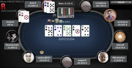 Bizutage réussi pour 'RAFA' Nadal sur PokerStars 101