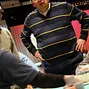 Ed Seborowski at the Final Two Tables of the 2014 Borgata Winter Poker Open Seniors Event