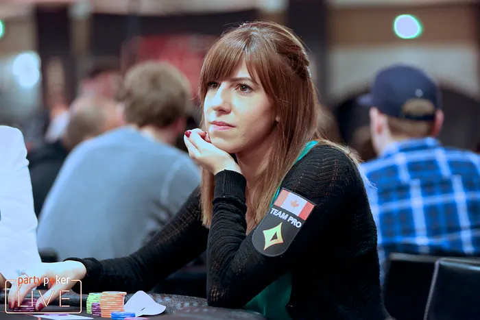 Kristen Bicknell at 2018 partypoker LIVE MILLIONS Grand Final Barcelona