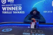 Terelle Tavares Goes Wire-to-Wire at 888poker UKPL Coventry (£27,518*)