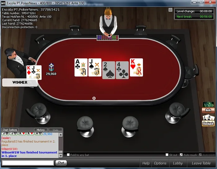 WilsonW1W Vence 3ª Etapa da Liga PT.PokerNews 101