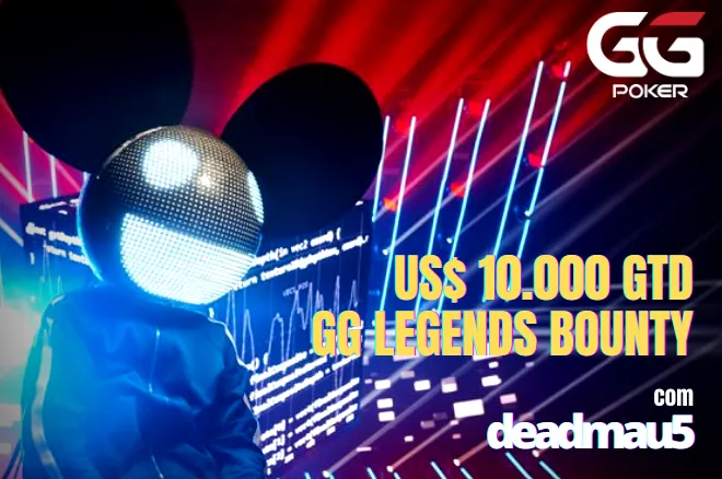 Enfrente deadmau5 no torneio GG Legends Bounty - este sábado!