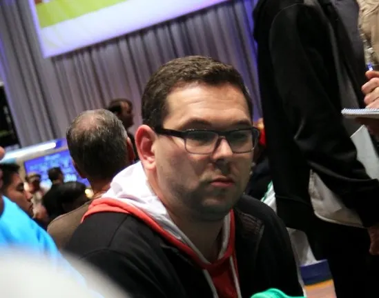 Michael Zemlyansky on Day 1A of Event #8: $250k Guaranteed at the 2014 Borgata Winter Poker Open