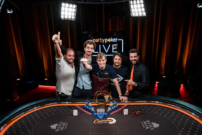 Vitória de Filipe Oliveira no Main Event do Caribbean Poker Party