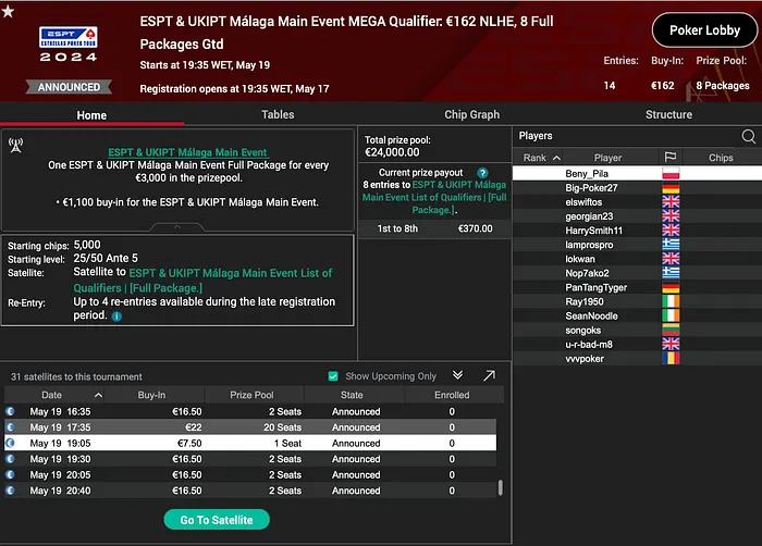 PokerStars Qualifier