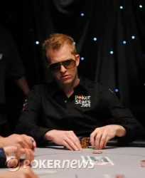The new Canadian member of Team PokerStars falls in third at his table