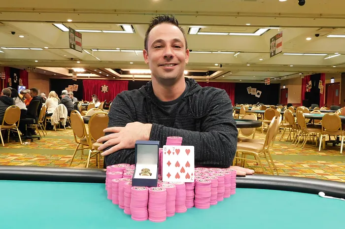 Ryan Eriquezzo won his fourth Circuit ring.