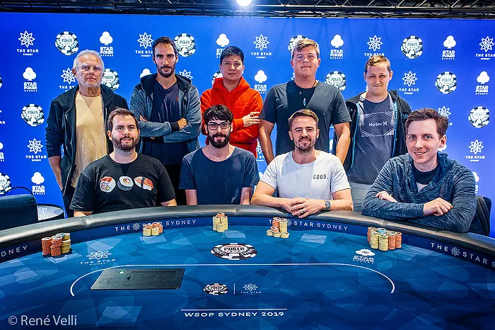 Final Table WSOPC The Star Sydney High Roller
