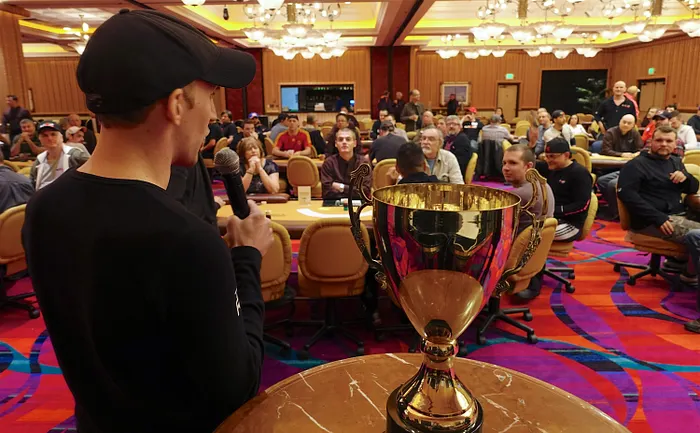 Jason Somerville intros the first event