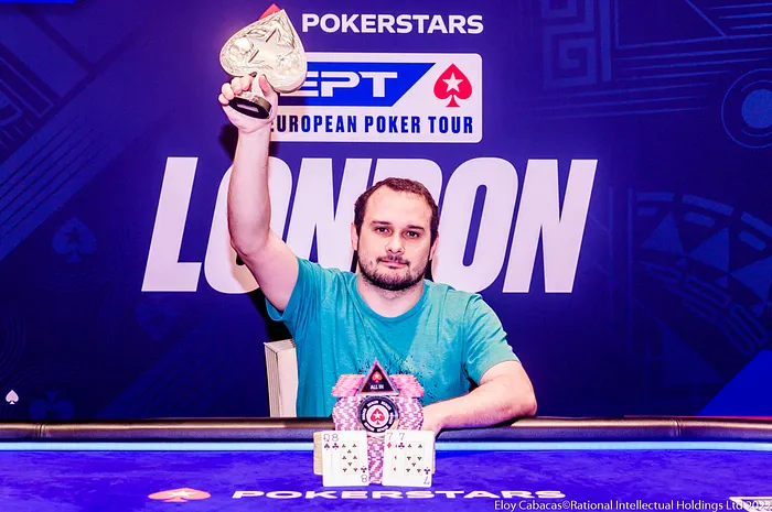 Gabriel Baleeiro conquista título para o Brasil no EPT Londres
