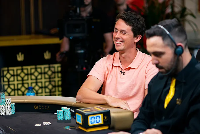 Bruno Volkmann na Triton Poker Series Madrid