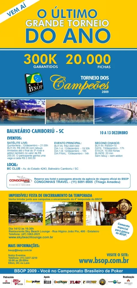 Torneio dos Campeões BSOP 2009 - 300K Garantidos! 101