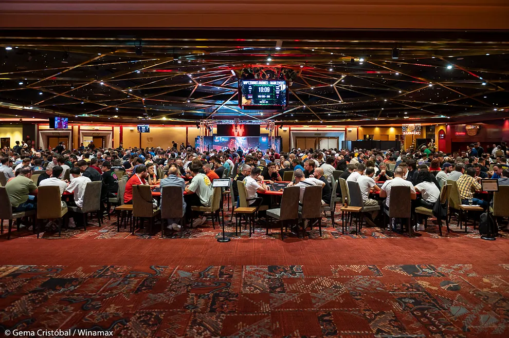 Eventos en vivo y satélites de Winamax